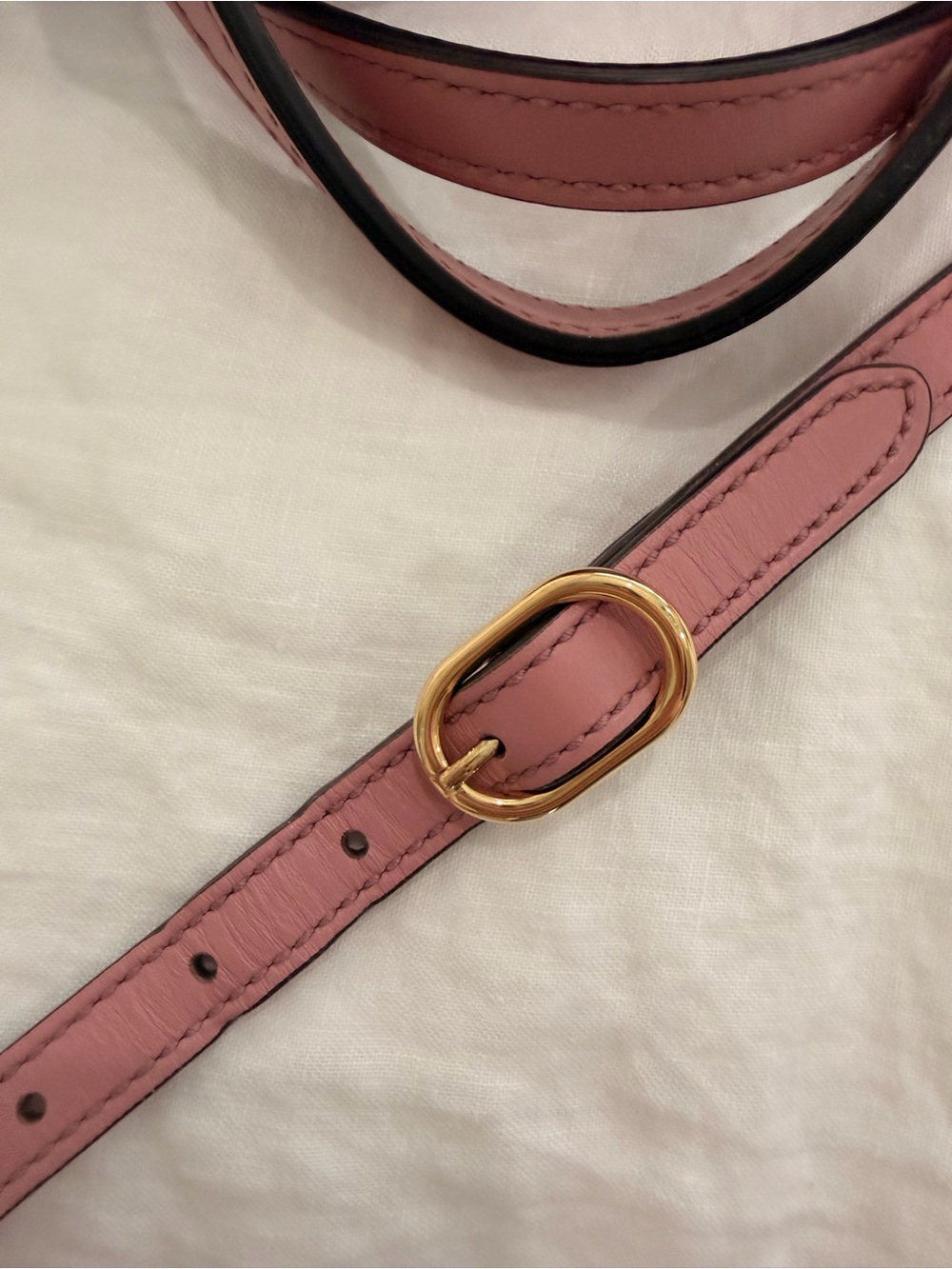 Gucci Rose Pink Embossed GG Leather Tote - Picture 10 of 12